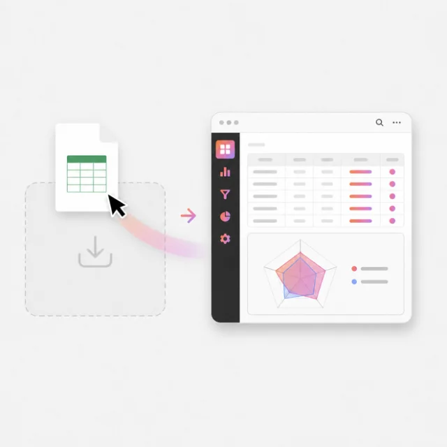 A spreadsheet Ardor turned into a working app